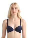 Calvin Klein Womens Blue Color Bra (36 C)