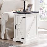 JXQTLINGMU Nightstand with Charging