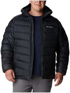 Columbia Men's Labyrinth Loop Hooded Jacket, Black, 4X Big