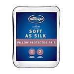 Silentnight Soft as Silk Pillow Protector - Pack of 2