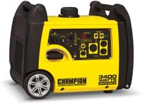 Champion Power Equipment 3400-Watt RV Ready Portable Inverter Generator Yellow