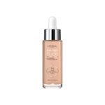 L'Oreal Paris True Match Tinted Serum Foundation, 1% Hyaluronic Acid, Hydrating Formula, Replumps Skin in 1 Hour for a Natural Glowing Finish, 30 ml, Shade 3-4 Light-Medium