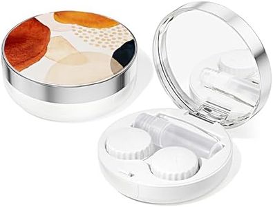 Contact Lens Case/Contact Case, Travel Contact Lens Case Cute Contact Case and Solution Perfect for Daily Travel Outdoor