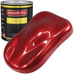 Restoration Shop - Firethorn Red Pearl Acrylic Enamel Auto Paint - Gallon Paint Color Only - Professional Single Stage High Gloss Automotive, Car, Truck, Equipment Coating, 2.8 VOC