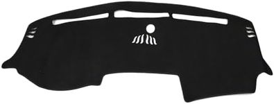 SPEEDWOW Dashboard Dash Board Cover Mat Carpet Compatible with Dodge Ram 1500 2500 3500 2019–2025 (Without Hud Models)