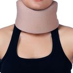 Adjustable Soft Full Foam Cervical Collar | Neck Brace for Neck and Vertebrae Support | Relieves Pain and Reduces Pressure from The Spine (Small)