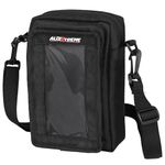 Allextreme Tank Bag with Multi-Pocket Storage Compartments and Waterproof Cover Universal Fit Biking Accessory for All Motorcycles- (Black, 1 Pc)