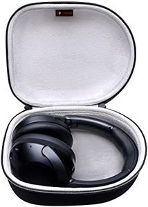 XANAD Headphone Headset Case for All Type of Sony, JBL, Bose, Soundcore Anker, Beats, Behringer, Audio-Technica, Philips, Xo Vision, Photive, Maxell, Panasonic and More Headphone Black+Grey