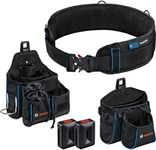 Bosch Professional ProClick Tool Belt kit with 1 x Belt 108 (Size L/XL), 1 x GWT 4 Bag, 1 x GWT 2 Bag, 2 x ProClick Holders