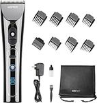 WONER Cordless Rechargeable Hair Clippers, Hair Trimmers for Men, 16-piece Home Hair Cutting Kit with Scissors Case