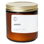 OCTŌ Amber | Scented Candle. Made with Essential Oils and Soy Wax. 400ml