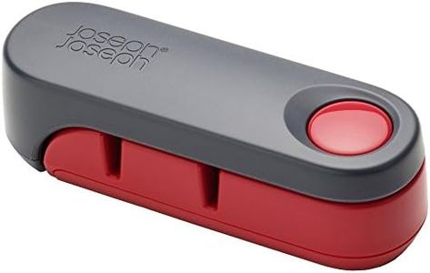 Joseph Joseph Rota Folding Knife Sharpener and Honer,Red