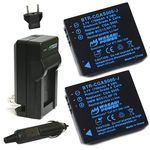 Wasabi Power Battery and Charger Kit for Leica BP-DC4 C-Lux 1 D-Lux 2 D-Lux 3 D-Lux 4