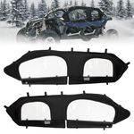KEMIMOTO Upgraded X3 MAX Upper Doors, compatible with 201-2024 Can-Am Maverick X3 MAX