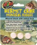 Zoo Med Laboratories SZMHC62 Zoo Hermit Crab Mineral Blocks