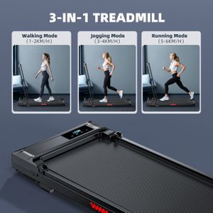 Folding Walking Pad Treadmill – Compact Under Desk Fitness Machine