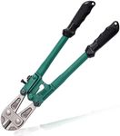 Glarks 14Inch/355mm Bolt Cutter, Great Neck Bolt Cutter Lock Cutter, Spring Snip Clipper, Heavy Duty Wire Cable Cutter with Soft Anti-Slip Handle for Soft Metal, Bolts, Screw Rods, Rivets and Chain