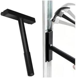 333'S Garage Door Track Anvil - Clamp-On 2-Inch Track Straightener for Vertical Roller Rails, No Removal, Quiets Noisy Doors, Heavy-Duty Garage Door Tools