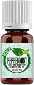 Healing Solutions 10ml Oils - Peppermint Essential Oil - 0.33 Fluid Ounces