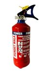 Mundet Wala ABC Powder Type Fire Extinguisher | Fire Safety for All Types of Fire for Home, Office & Car Safety (1kg) (ABC(1kg) Pack of 2)