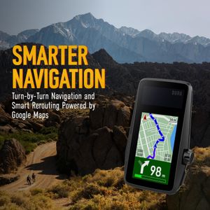 COROS DURA Solar GPS Bike Computer – Long Battery, Cycling Navigation