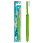 TePe Implant Orthodontic Brush, Green, 1pc, efficient Cleaning Around Brackets, Extra Slim Brush Head for Improved Access for Braces and implants