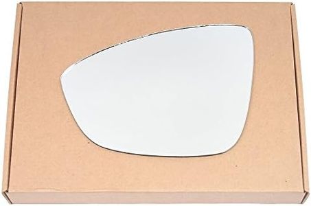 Less4spares Wing Mirror Glass Left Compatible with VW Passat B7 2010-2014 STICK-ON Passenger Near Side Convex