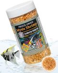 San Francisco Bay Brand Freeze-Dried Mysis Shrimp - Premium Fish Food, Tetra Fish Food, Tropical Fish Food - Ideal for Freshwater and Saltwater Fish, Cichlids, Angels, Seahorses - 0.49 oz (14g)