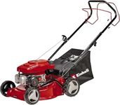 Einhell Self-Propelled Petrol Lawn Mower GC-PM 40/2 S | 40cm Cutting Width Lawnmower For Gardens Up To 1000m2 | 2kW 4-stroke OHV Engine, 7 Level Cutting Height Adjustment, 45L Grass Box