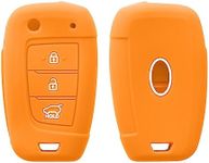 kwmobile Key Cover Compatible with Hyundai - Fruity Orange