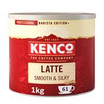 Kenco Latte Instant Coffee 1kg - Tin 1kg (Pack of 1)