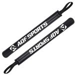 AQF Boxing Sticks Pair for Muay Thai & MMA Training Boxing Equipment Target Stick (Black & White)