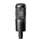 Audio-Technica AT2035 Cardioid Condenser Microphone, Perfect for Studio, Podcasting & Streaming- Black