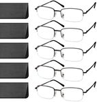 NOVIVON Pack Reading Glasses Men/Women, Eyeglasses, Blue Light Readers for Men/Women, Computer Eye Glasses, Cheaters