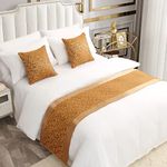 AMBERIS Bed Runner, Smooth Comfort Bed Runners & Scarves for Home and Hotel