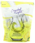 Crystal Light Lemonade Sticks, Natural, 8.6 Oz