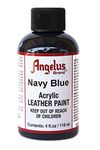 Angelus Angelus Acrylic Paint 4 Oz. (Navy Blue)