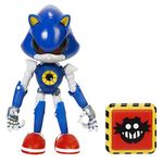 Sonic The Hedgehog 4" Modern Metal Sonic Action Figure with Trap Spring Accessory