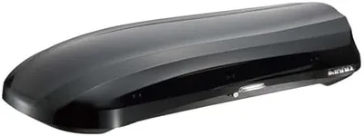 INNO BRM466BK PHANTOM 466 Cargo Box - 18 Cubic FT Holds 8-10 Skis or 4-8 Snowboards (Gloss Black)