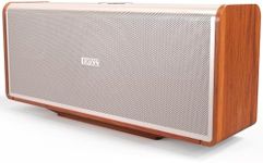 DOSS SoundBox Ultra Bluetooth Speaker with 2.1 Sound Channel Audio, 80W Superior Sound with Deep Bass, Two DSP Technologies, 18H Playtime, Bluetooth 5.3, Wireless Speaker for Home, Office, Room-Gold