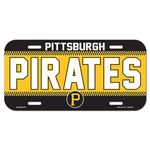 WinCraft MLB Pittsburgh Pirates 86994515 License Plate