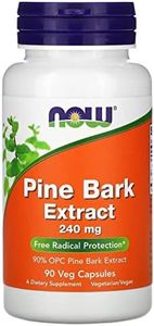 NOW Pine Bark Extract 240 mg,90 Veg Capsules