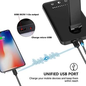 SLATOR Dimmable LED Desk Lamp with USB Charging Port