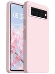 OTOFLY Designed for Pixel 7 Case, Silicone Shockproof Slim Thin Phone Case for Google Pixel 7 6.3 inch (Pink)