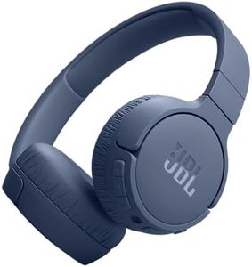 JBL Tune 670 Bluetooth Noise Cancelling On-Ear Headphones, Blue