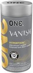 ONE® Vanish® Hyperthin® Condoms | Vegan-Friendly Ultra-Thin Latex Condoms | Non-GMO | Natural Rubber Latex | 12-Pack