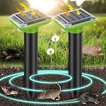 Solar Mole Repellent, Ultrasonic Go