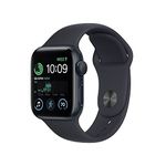 Apple Watch SE (2nd Gen)[GPS + Cellular 40 mm] Smart Watch w/Midnight Aluminium Case & Midnight Sport Band Fitness & Sleep Tracker, Crash Detection, Heart Rate Monitor, Retina Display,Water Resistant