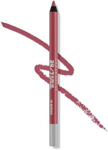 URBAN DECAY 24/7 Glide-On Waterproof Lip Pencil (OG Backtalk - Mauve Nude Pink), Smudge-Proof, Longwearing Lip Liner, Smooth & Creamy Colors, Moisturizing Formula with Vitamin E - 0.04 oz