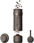OutIn Fino Portable Electric Coffee Grinder, Adjustable Coffee Bean Grinder with 28 Precise Grind Setting,One-Button Burr Coffee Grinder with Fast‑Charge Battery, Auto‑Stop & Clog‑Protection